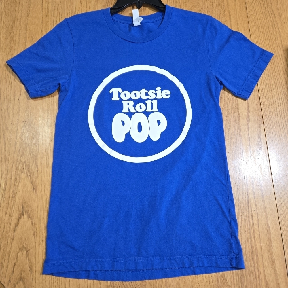 Bella Canvas Kids Tootsie Roll Pop Blue Tee